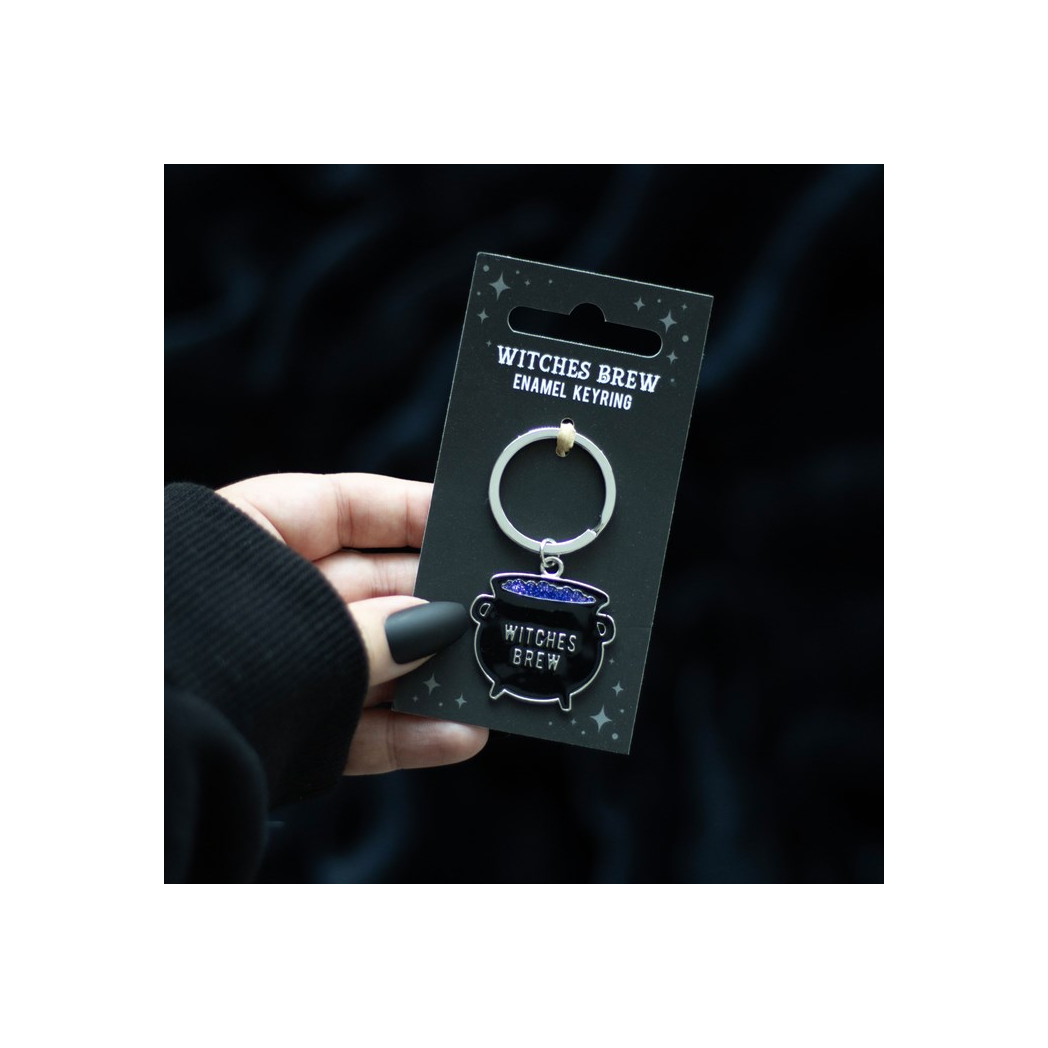 Witches Brew Cauldron Keyring N/A