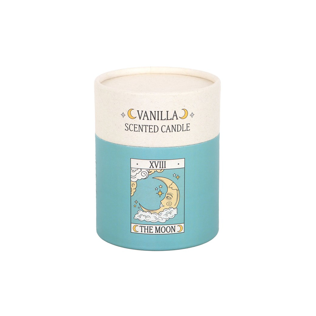 The Moon Vintage Tarot Vanilla Candle N/A