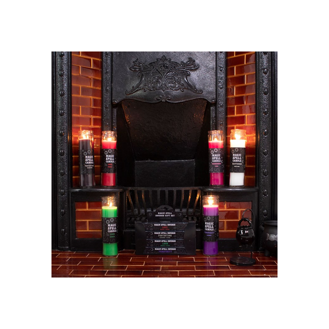 Floral 'Friendship' Spell Tube Candle N/A