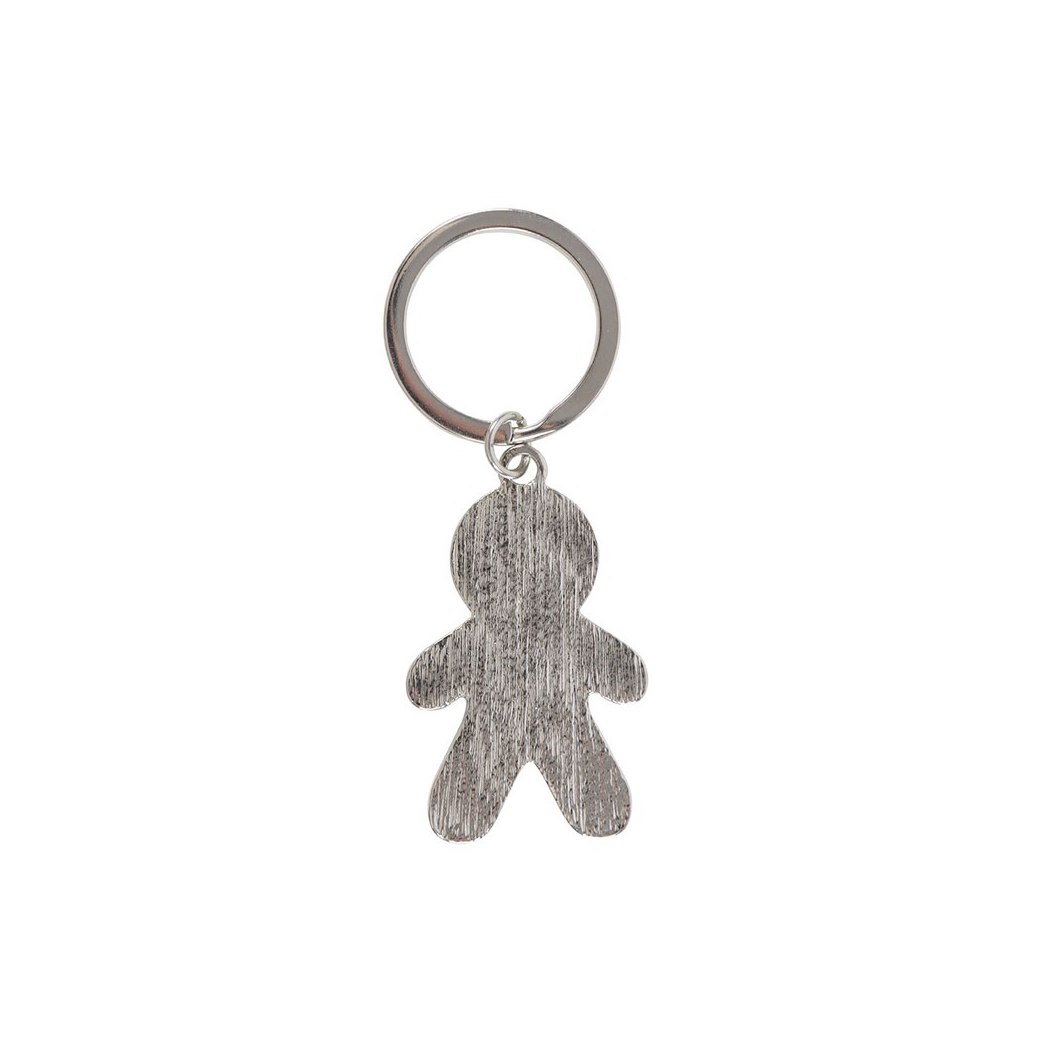 Spooky Gingerbread Man Keyring N/A