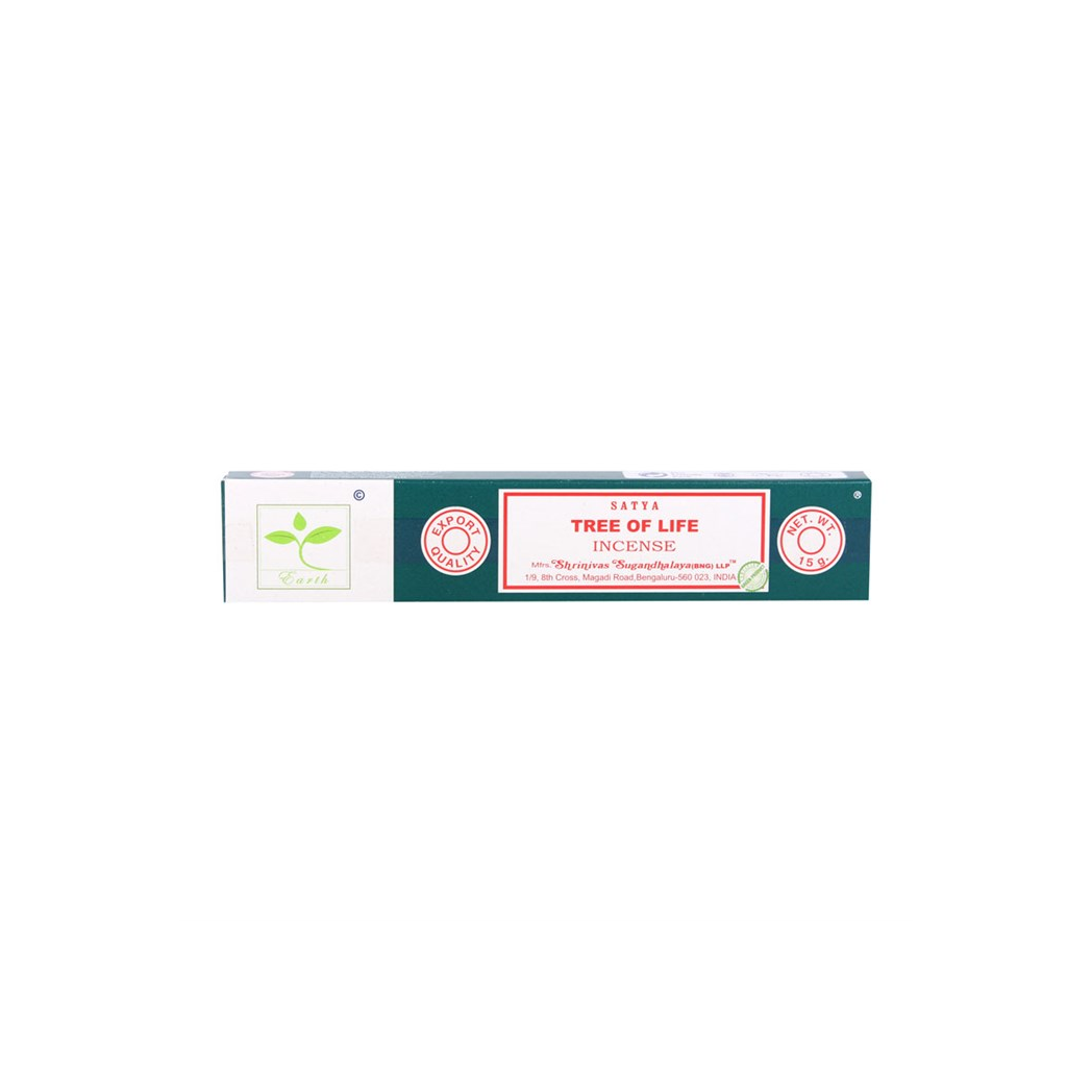 6 Packs of Tree of Life Earth Incense by Satya N/A