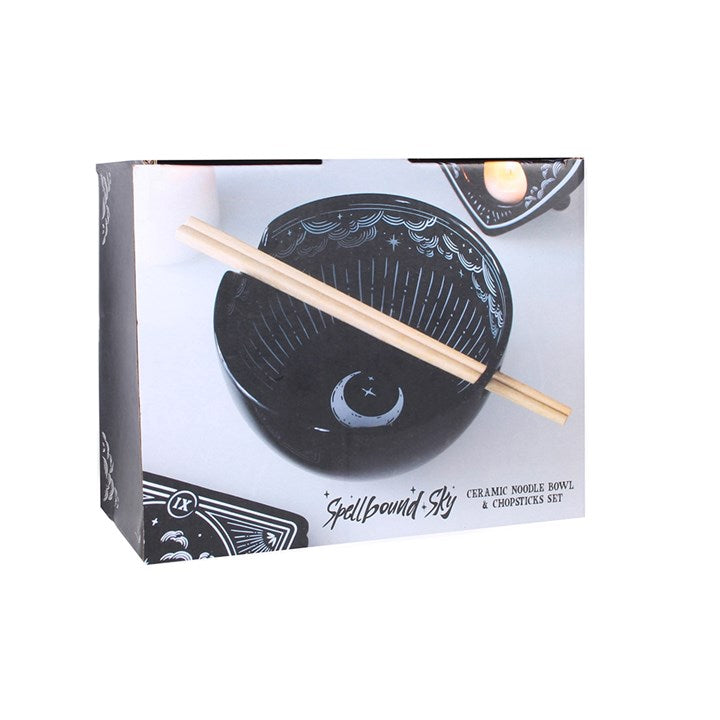Spellbound Sky Noodle Bowl and Chopsticks Set N/A