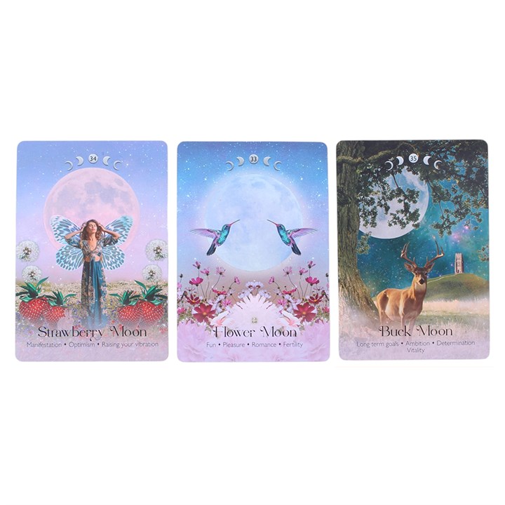 Lunar Magic Oracle Cards by Alice Kendall N/A