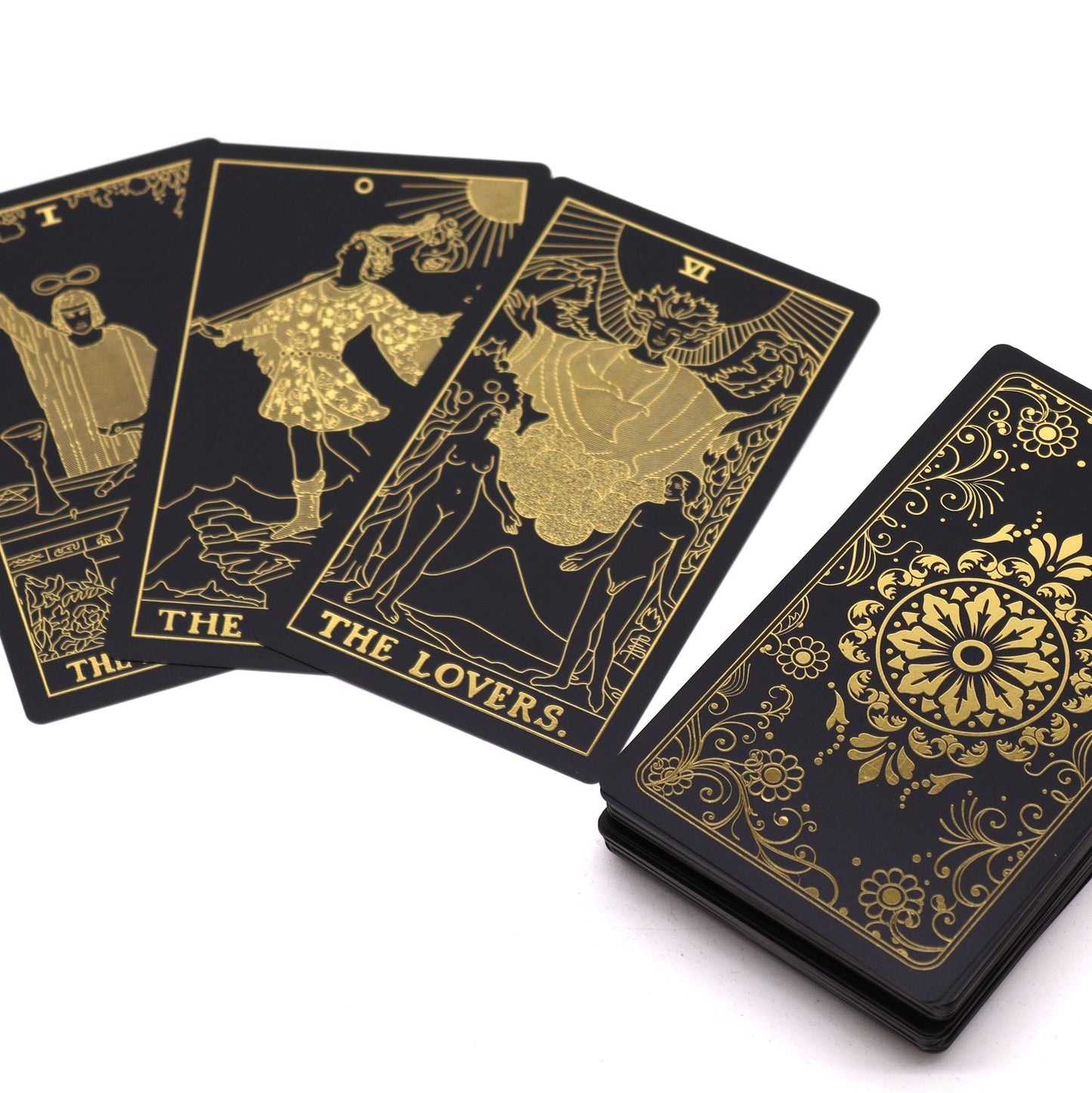 Gold Foil Tarot Set with Book - Gift Box AW Dropship UK