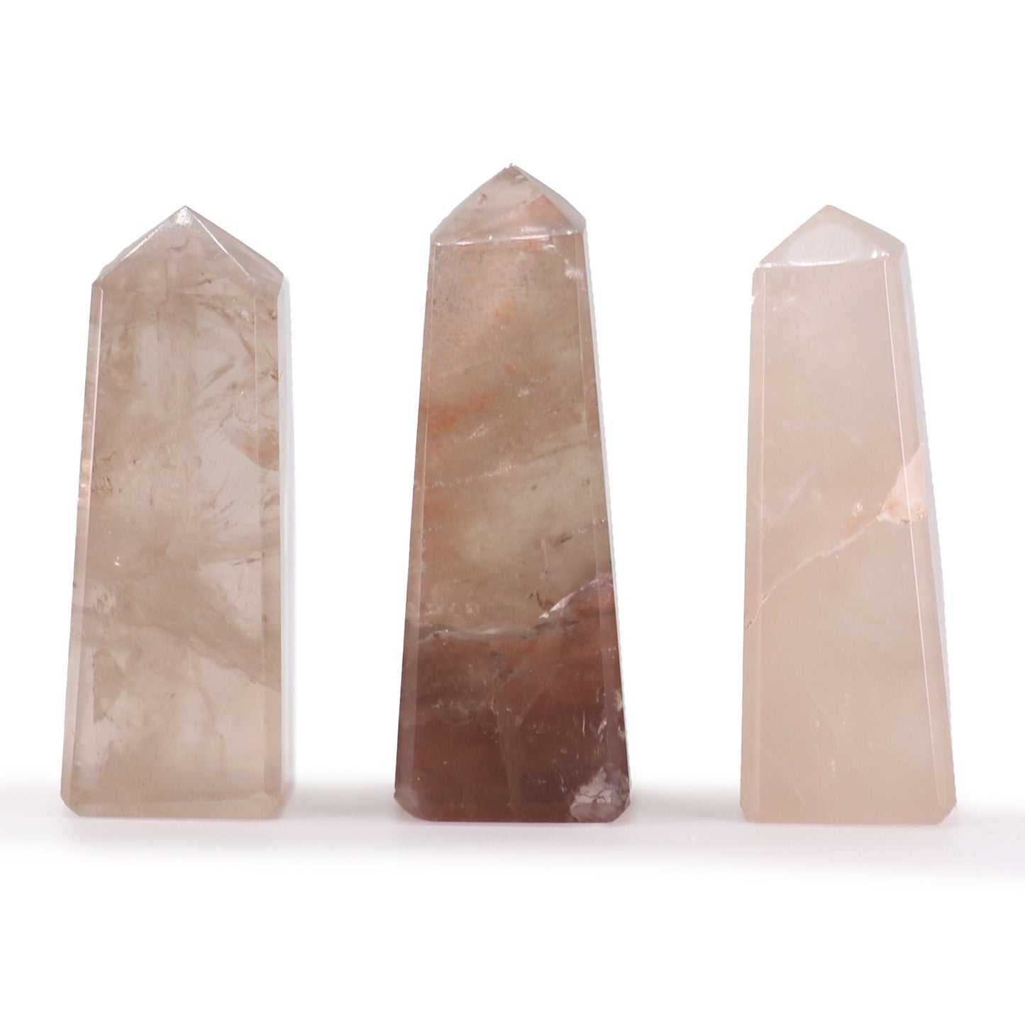 Gemstone Obelisk Point approx 5cm - Smokey Quartz AW Dropship UK