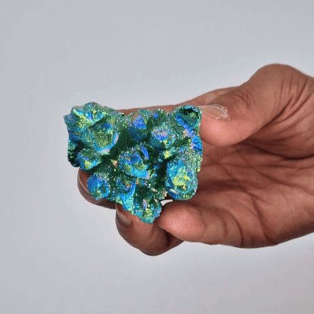 Med Enhanced Quartz - Aura Green Flame Quartz AW Dropship UK