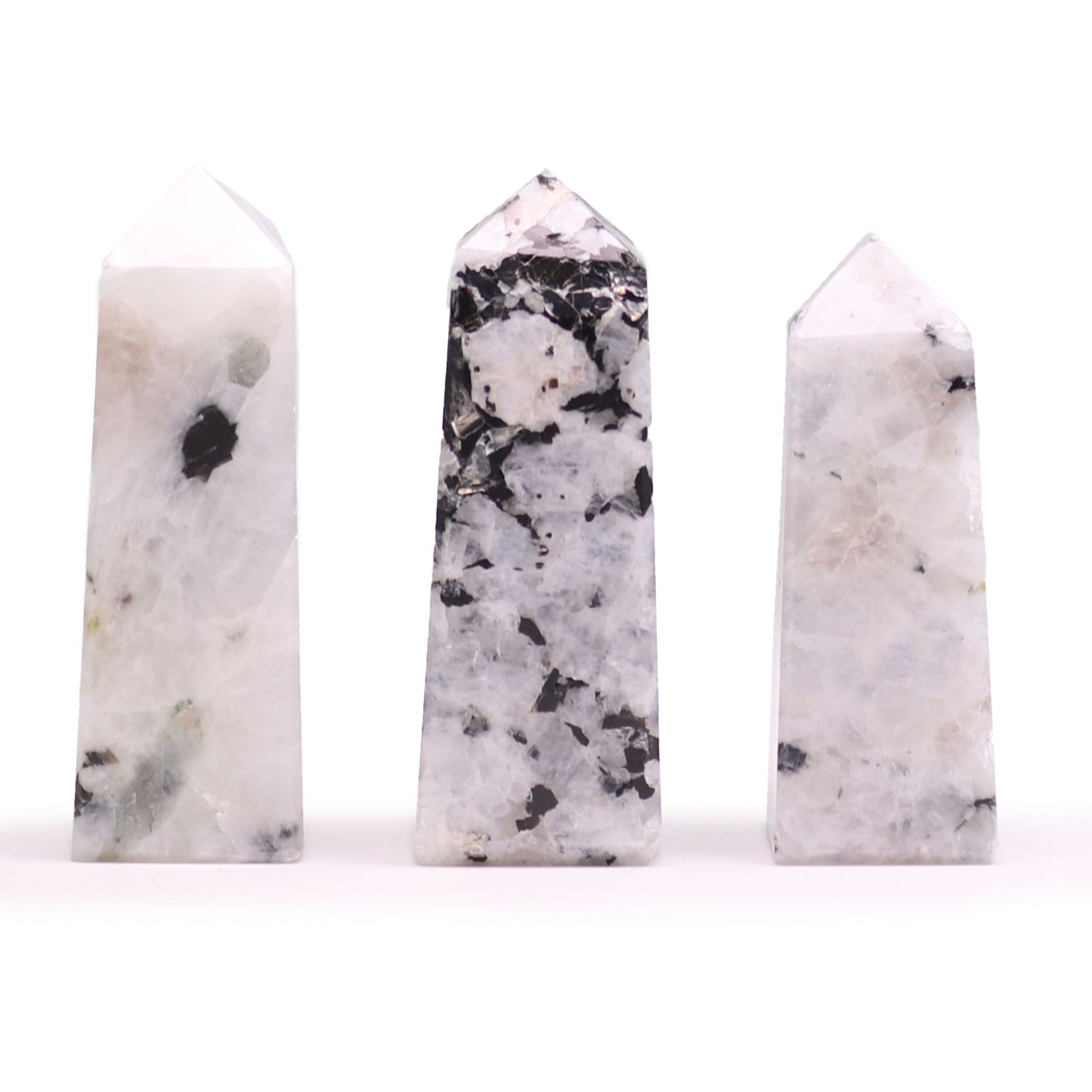 Gemstone Obelisk Point approx 5cm - Moonstone AW Dropship UK