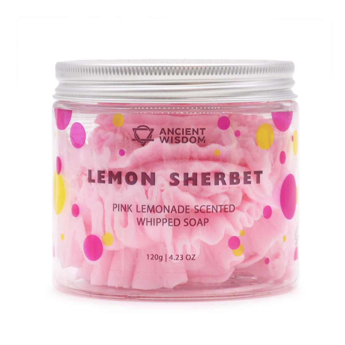 Fruity whipped soap for bath and shower