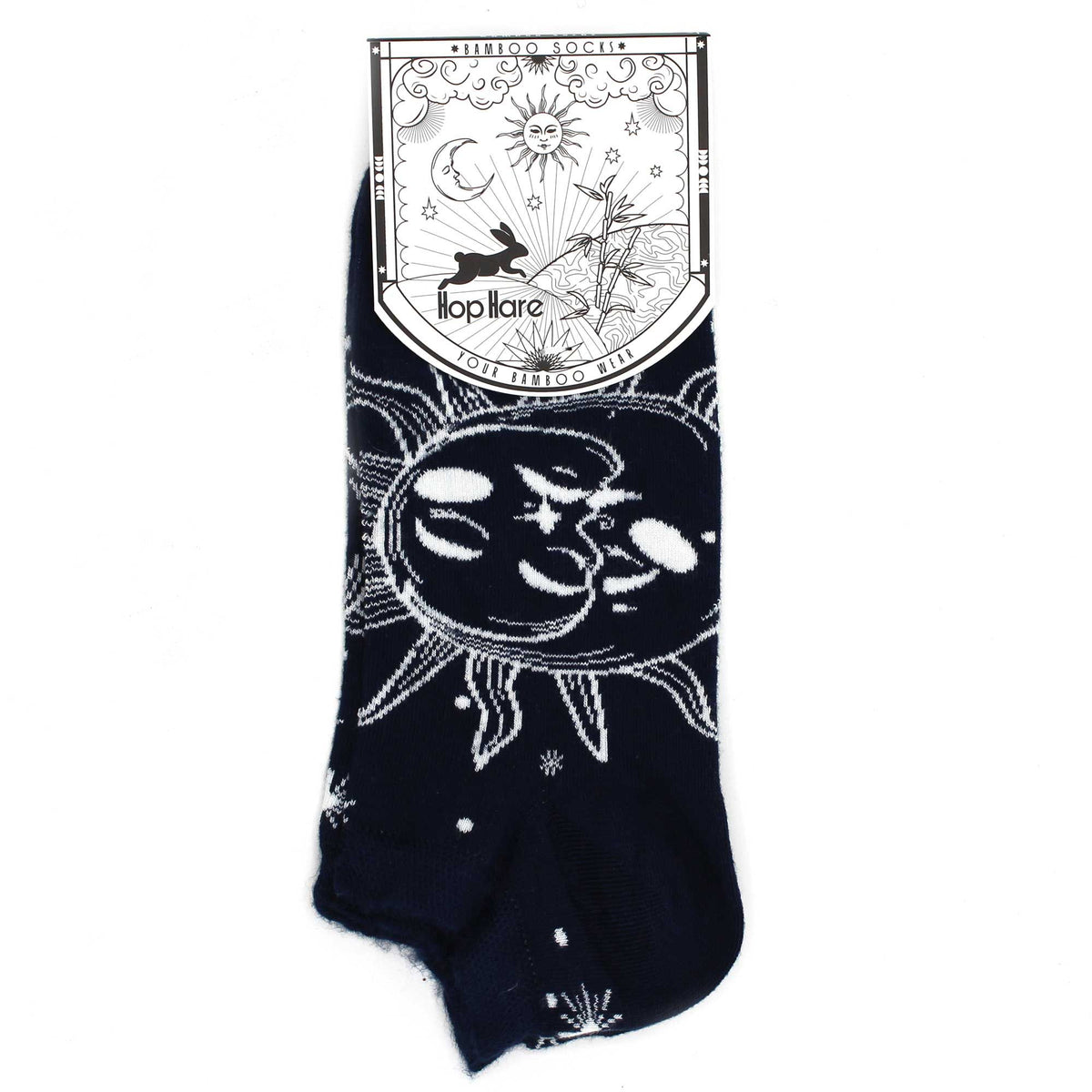 S/M Hop Hare Bamboo Socks Low (3.5-6.5) - Sun and Moon AW Dropship UK