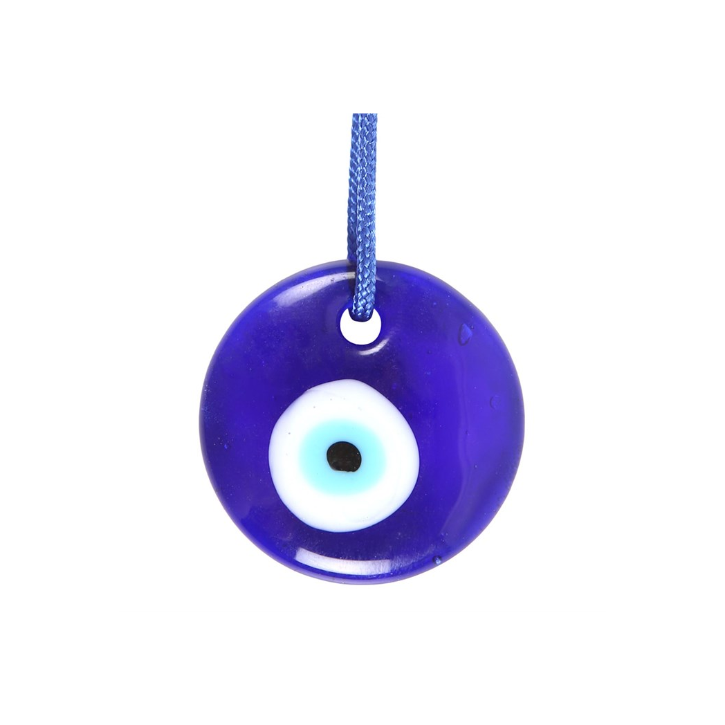 Glass All Seeing Eye Protection Charm N/A