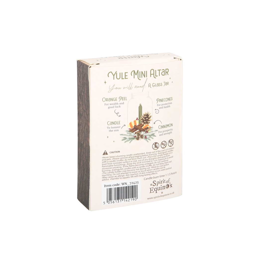 Cedar & Pine Winter Ritual Spell Candles N/A