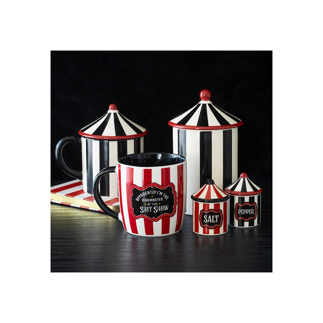 Circus Tent Salt and Pepper Shakers N/A
