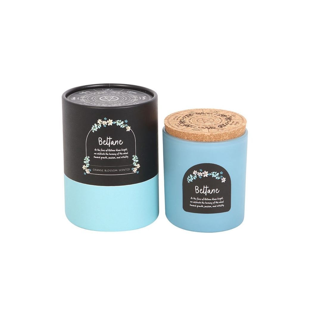 Beltane Orange Blossom Wheel of the Year Candle N/A