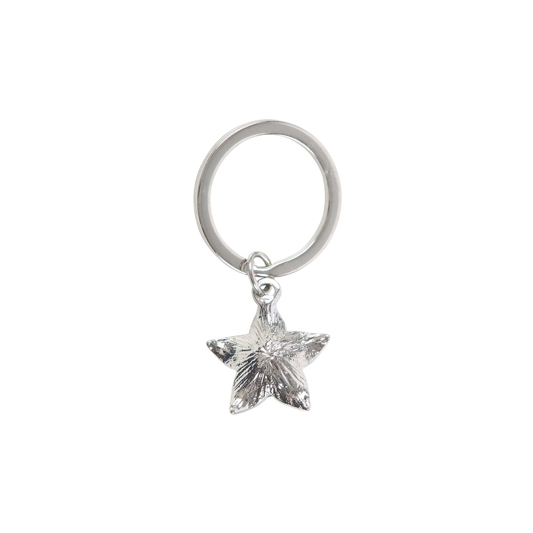 Deadly Nightshade Keyring with Black Obsidian N/A