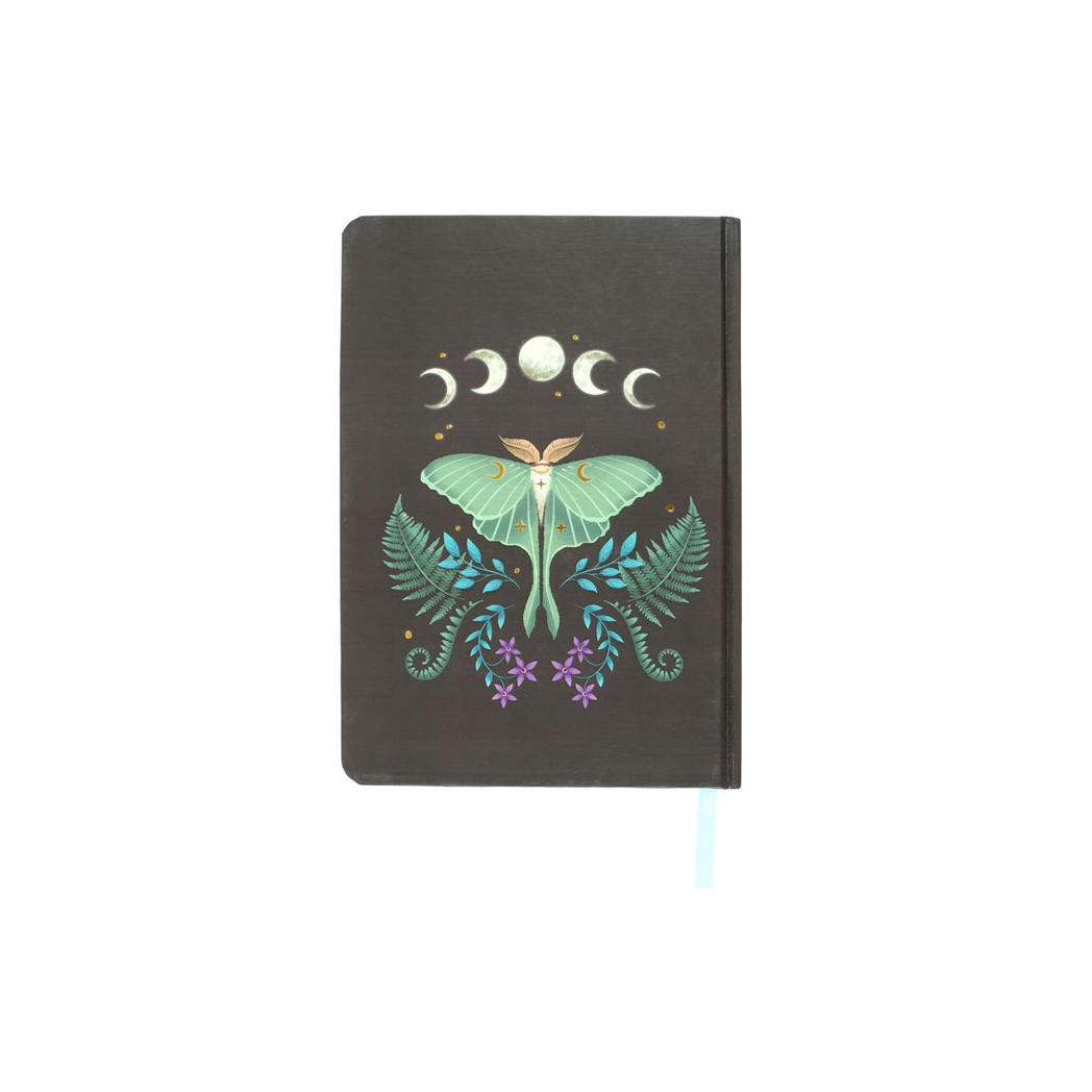 Luna Moth A5 Notebook N/A