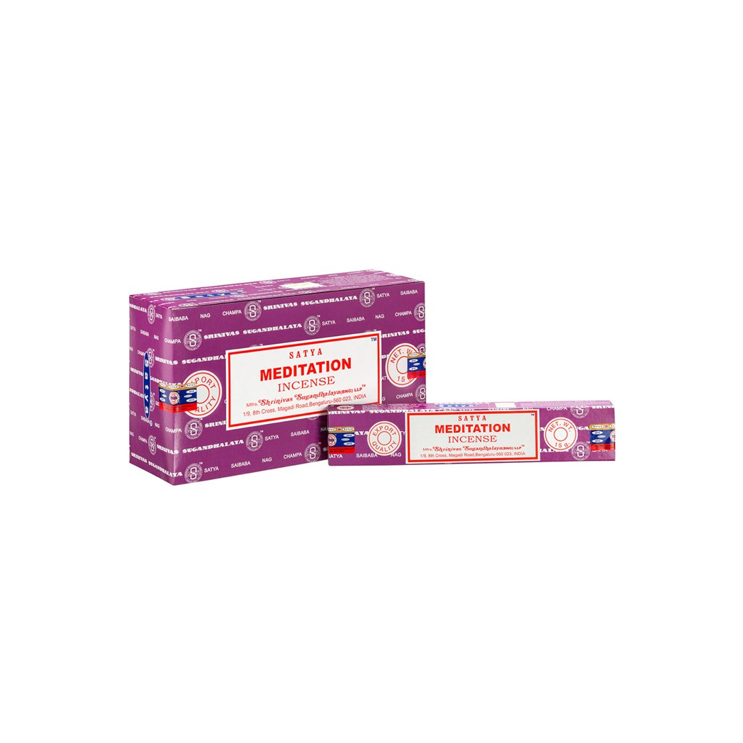 Satya Meditation incense sticks 12 pack