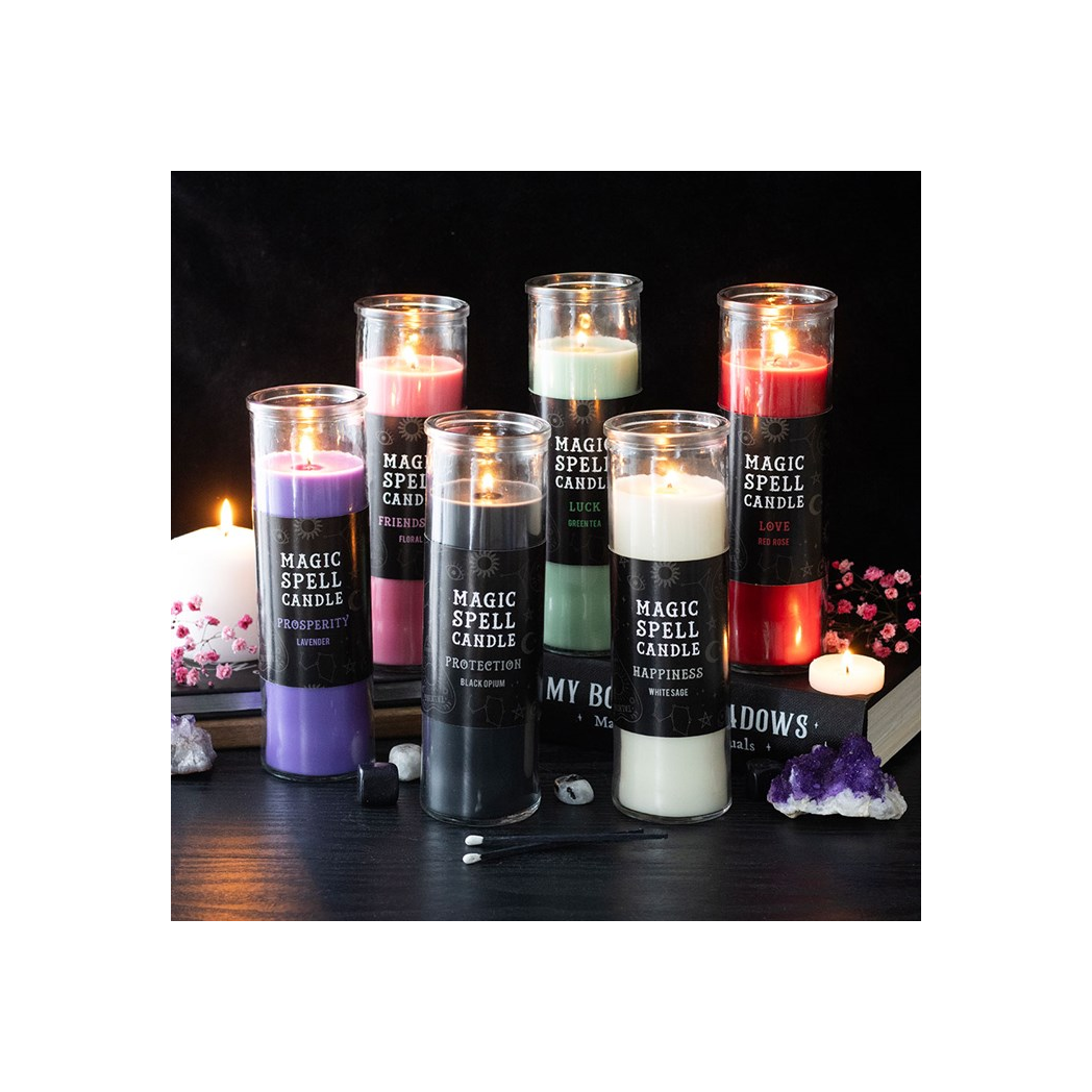 Luck Green Tea Magic Spell Tube Candle N/A
