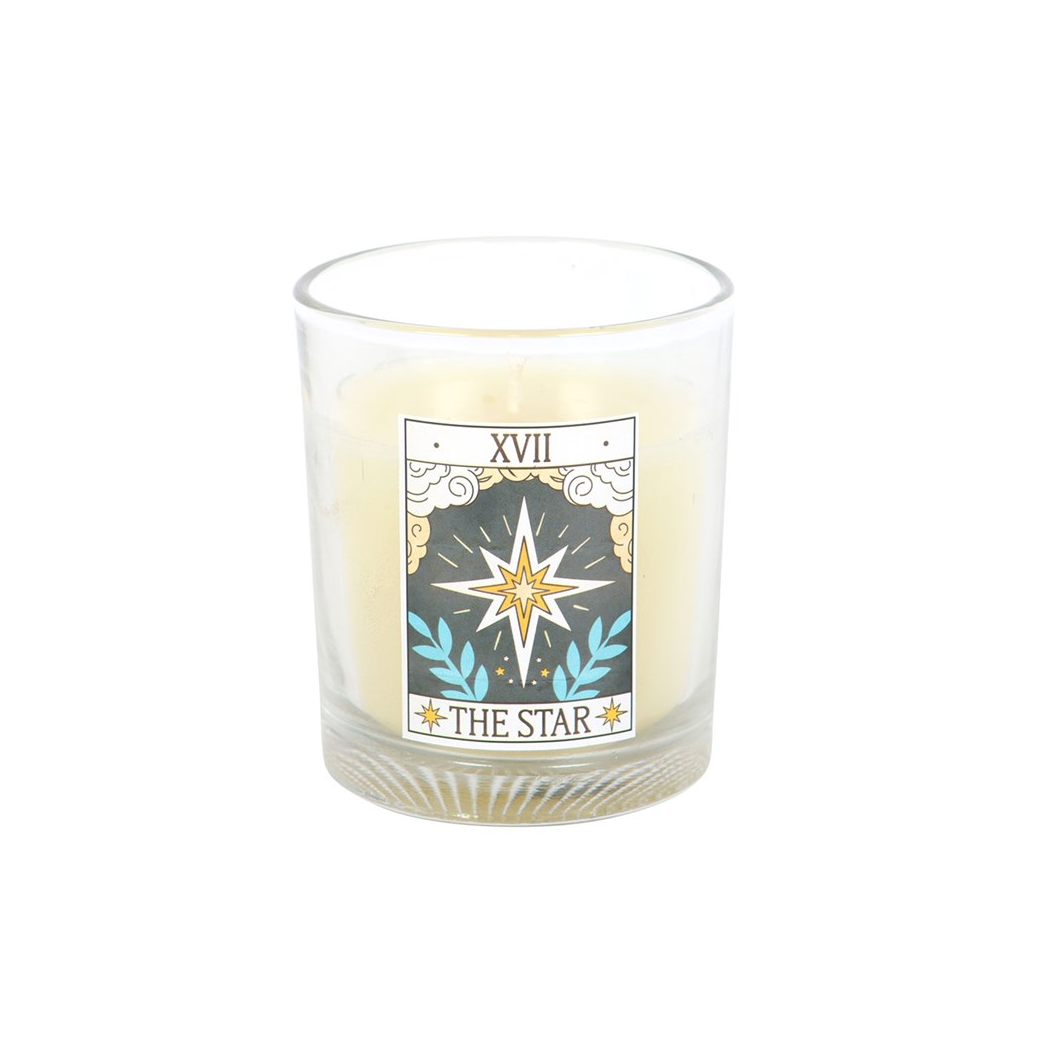 The Star Vintage Tarot Blueberry Candle N/A