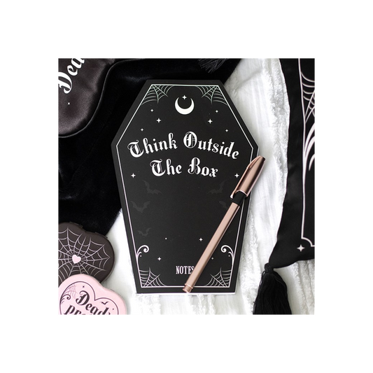Coffin Shaped Notebook N/A