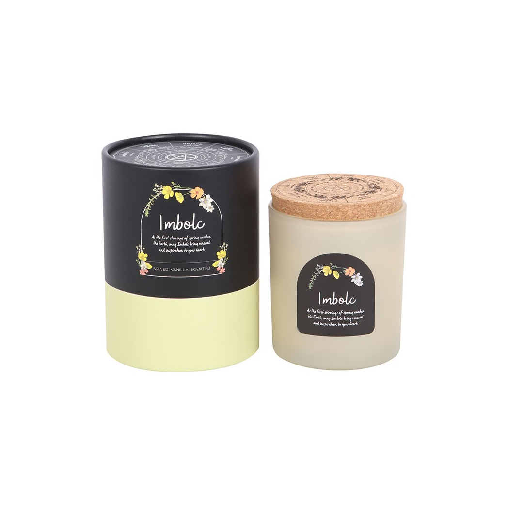 Imbolc Spiced Vanilla Wheel of the Year Candle N/A