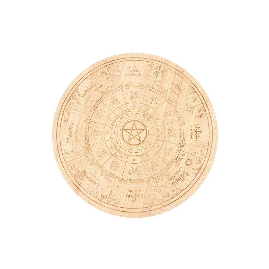 Wheel of the Year Serving Board N/A