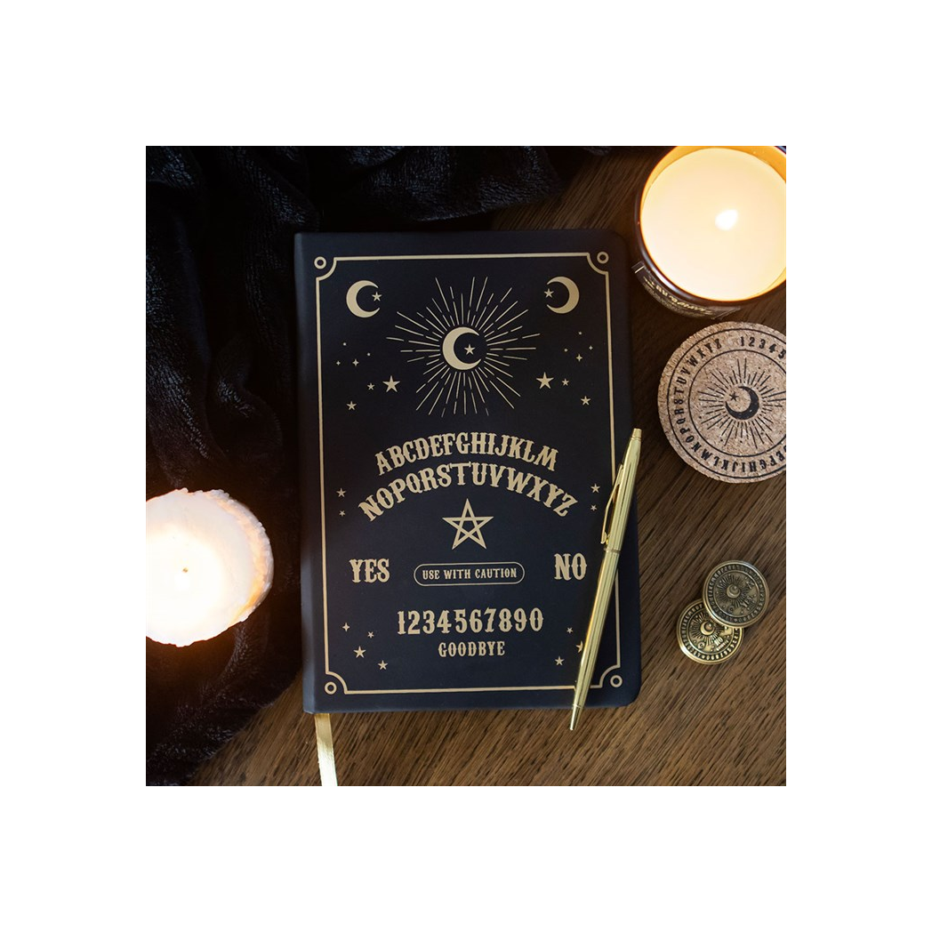Black Talking Board A5 Notebook N/A