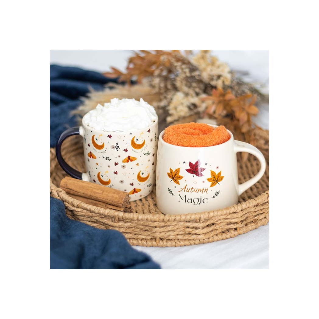 Autumn Magic Harvest Moon Print Mug N/A