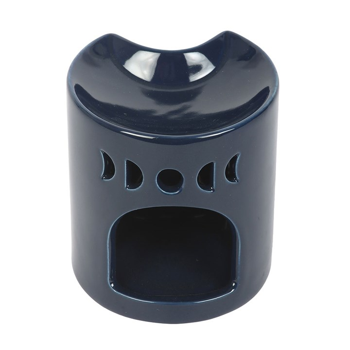 Blue Crescent Moon Oil Burner N/A