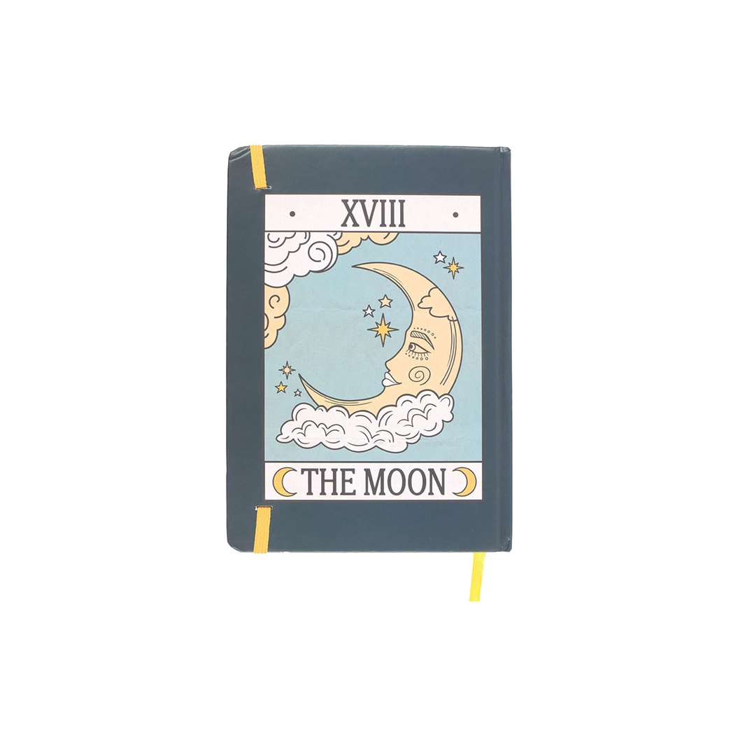 The Moon Vintage Tarot A5 Notebook N/A