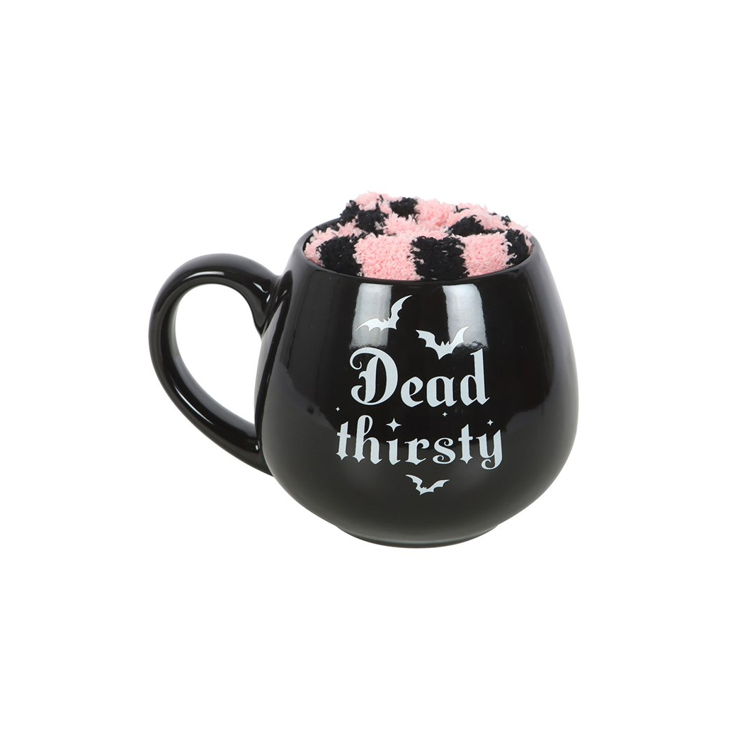 Dead Thirsty Mug and Socks Set N/A