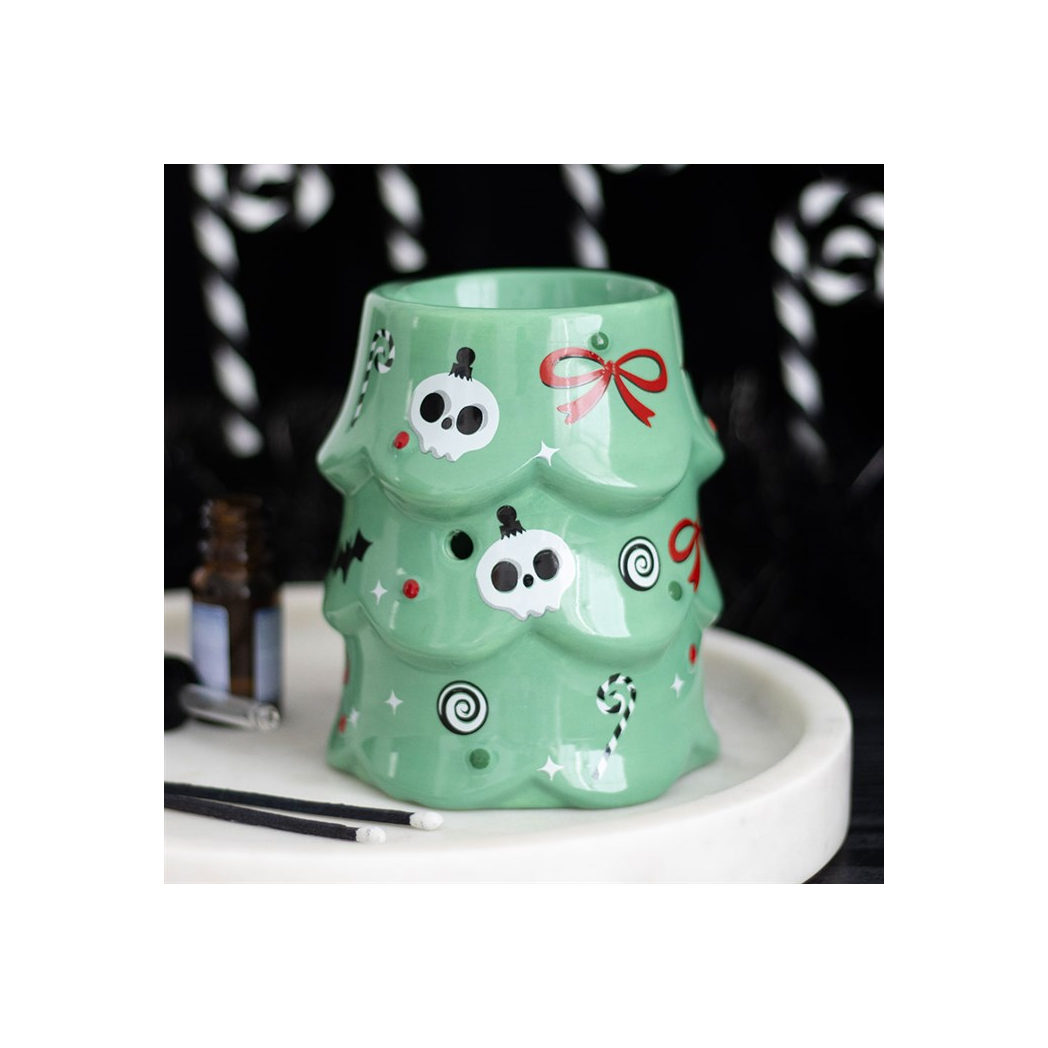Creepy Christmas Tree Oil Burner and Wax Warmer N/A