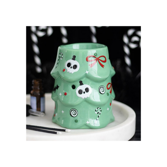 Creepy Christmas Tree Oil Burner and Wax Warmer N/A