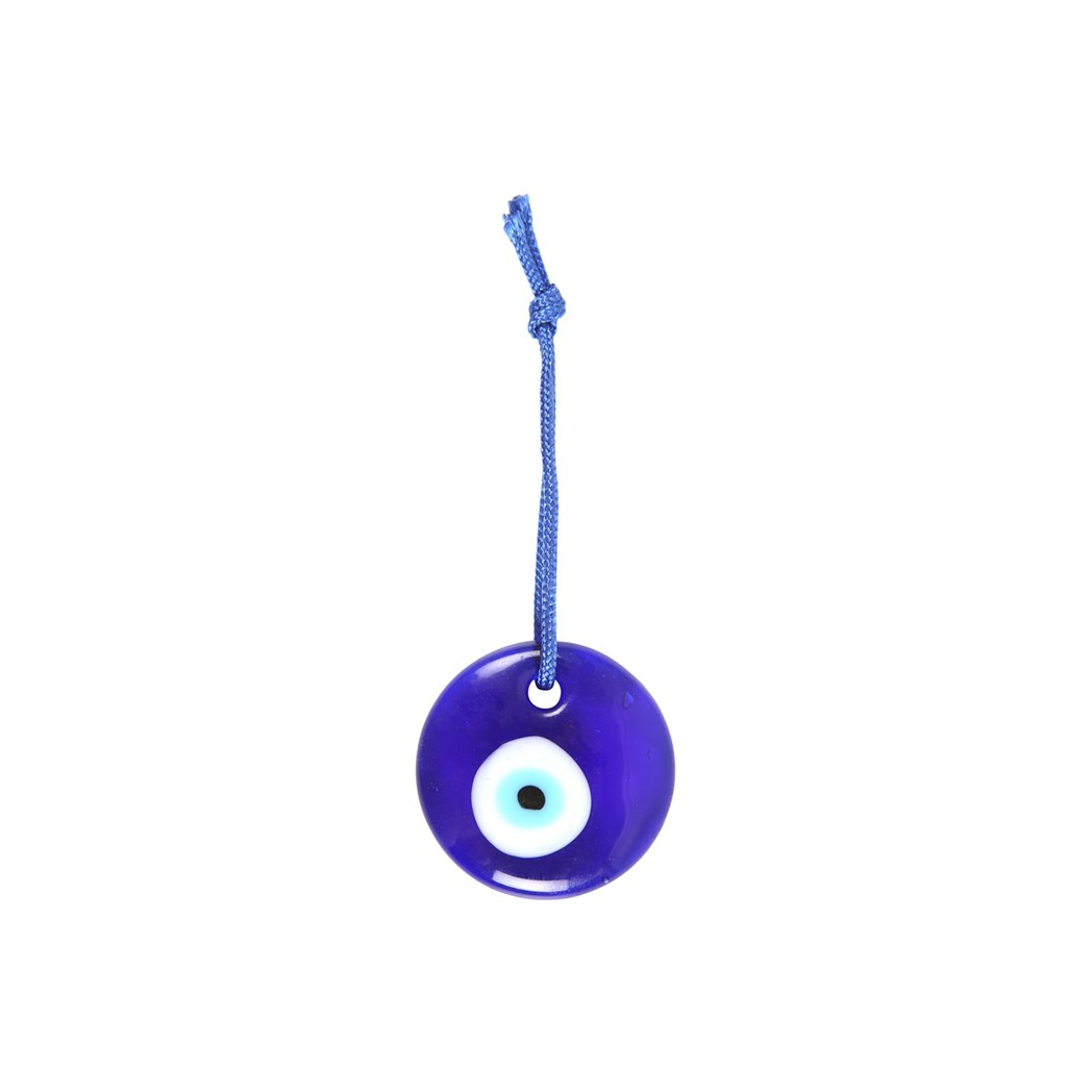 Glass All Seeing Eye Protection Charm N/A