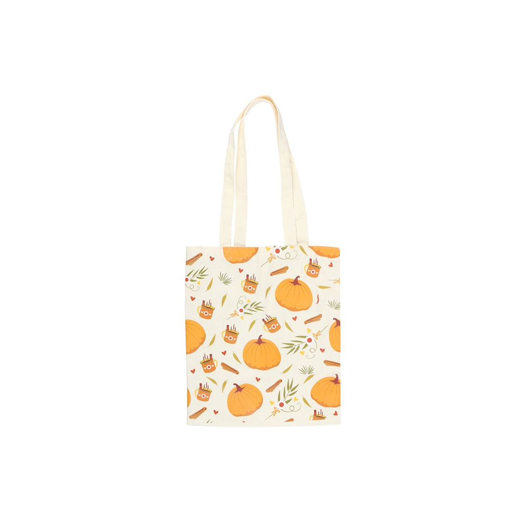 Autumn Days Print Polycotton Tote Bag N/A