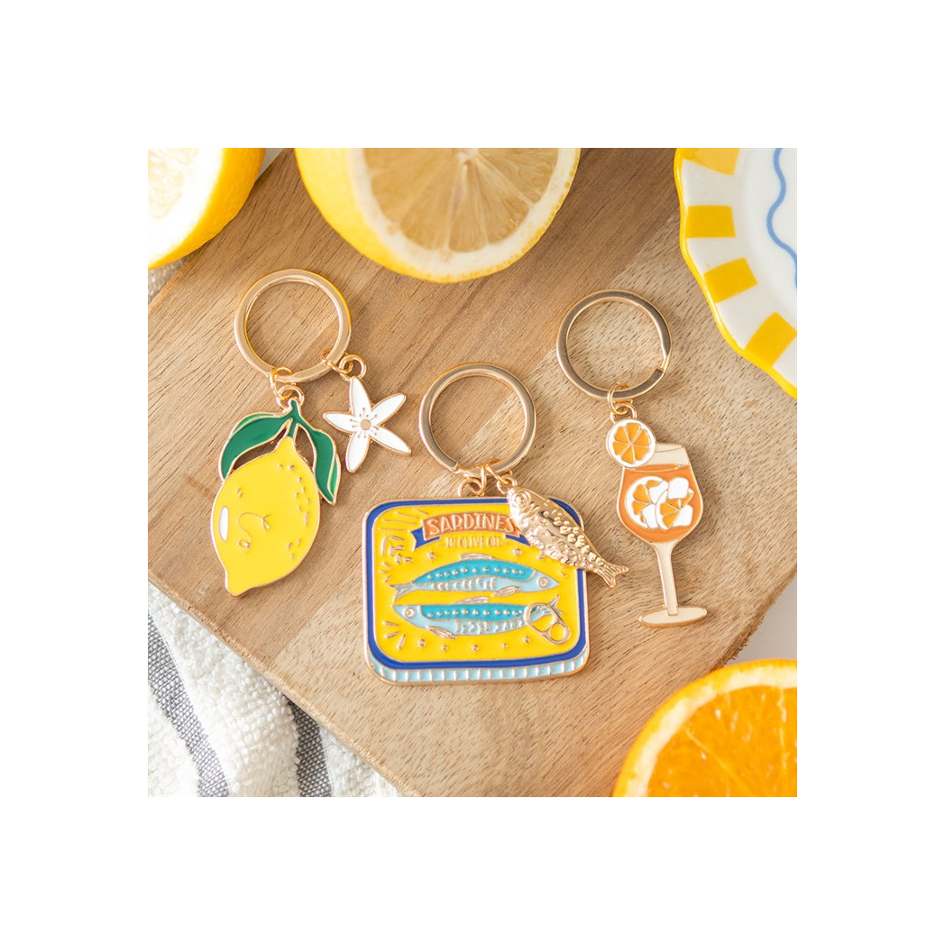 Sardine Tin Keyring