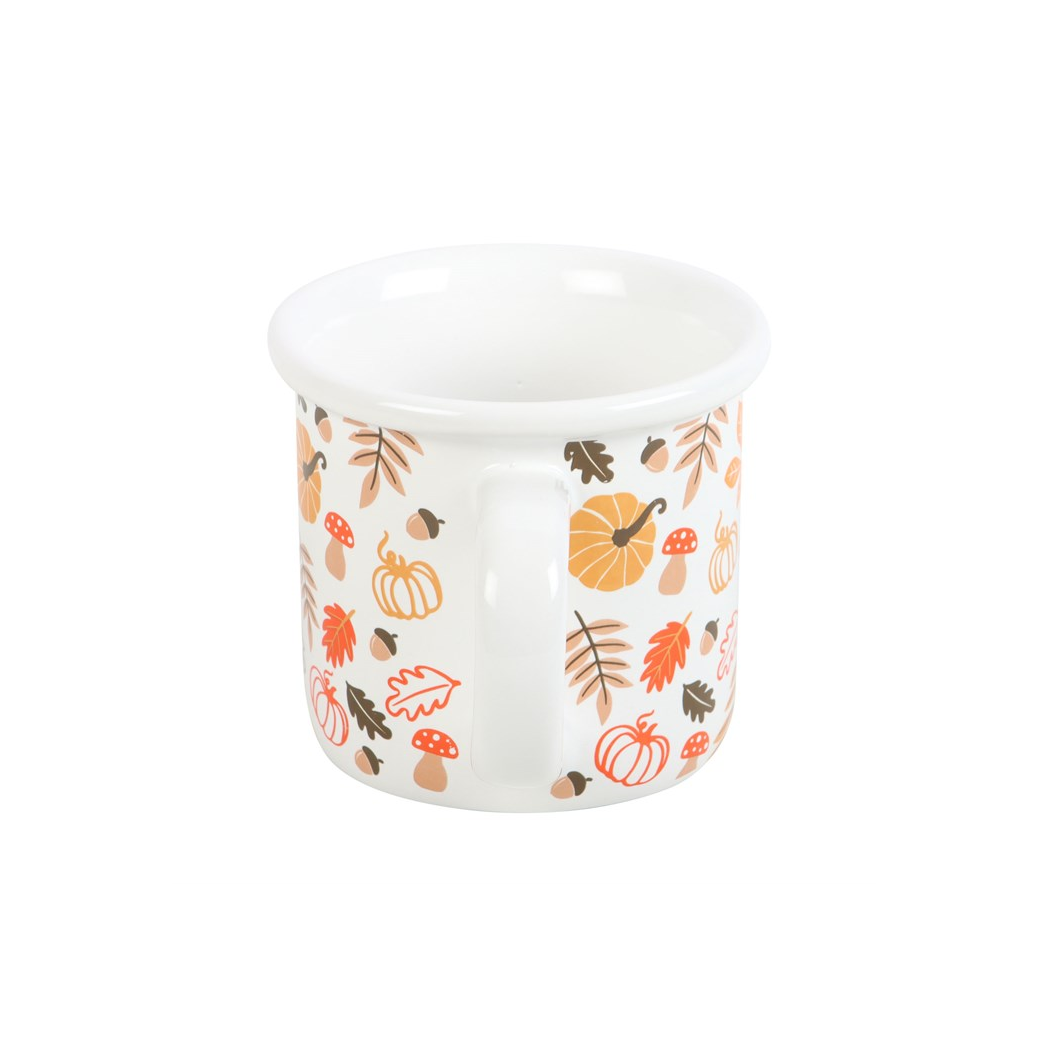 Autumn Leaves and Pumpkins Mug N/A