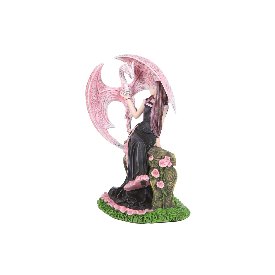 Elegant Dragon Figurine by Anne Stokes