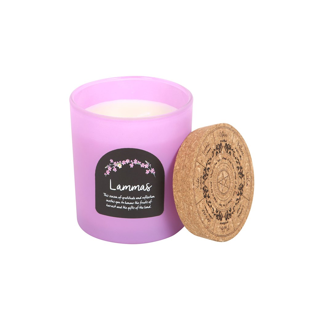 Lammas Cinnamon and Orange Wheel of the Year Candle N/A