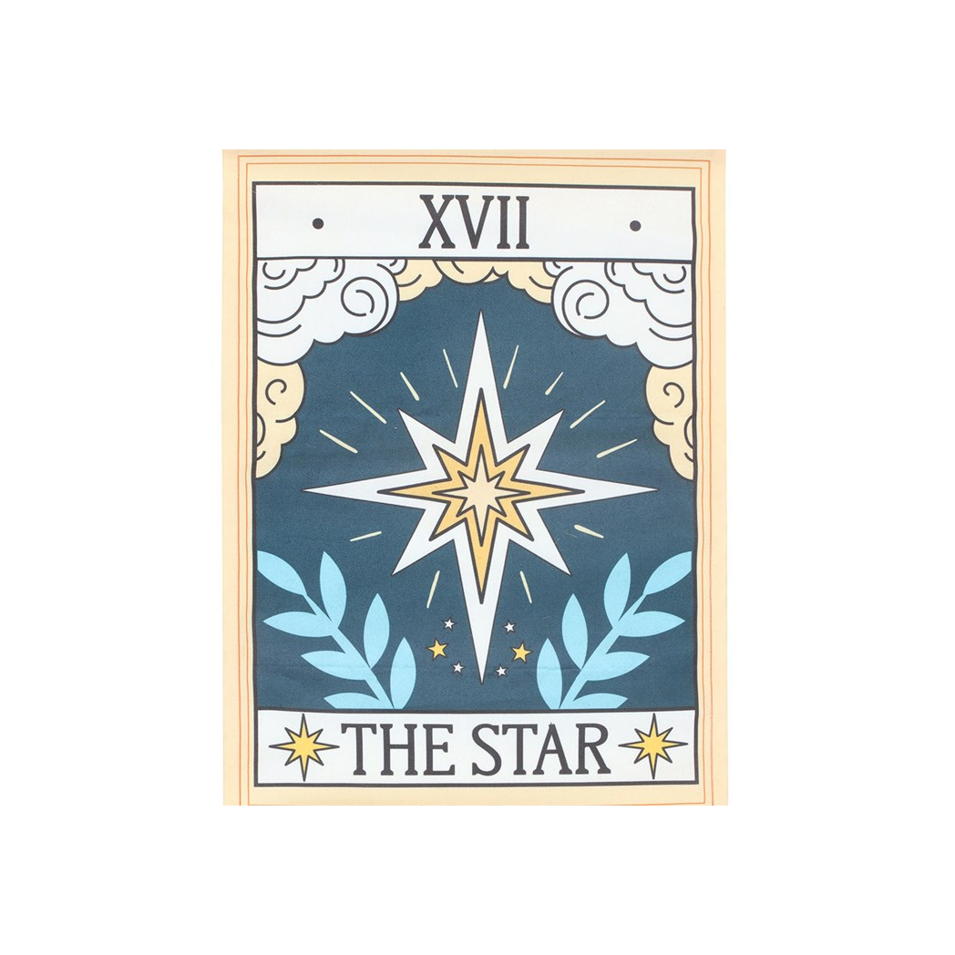 The Star Vintage Tarot Wall Hanging N/A