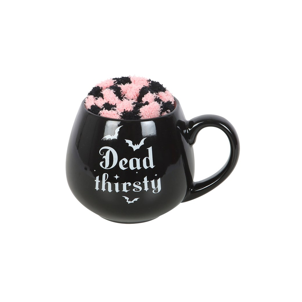 Dead Thirsty Mug and Socks Set N/A