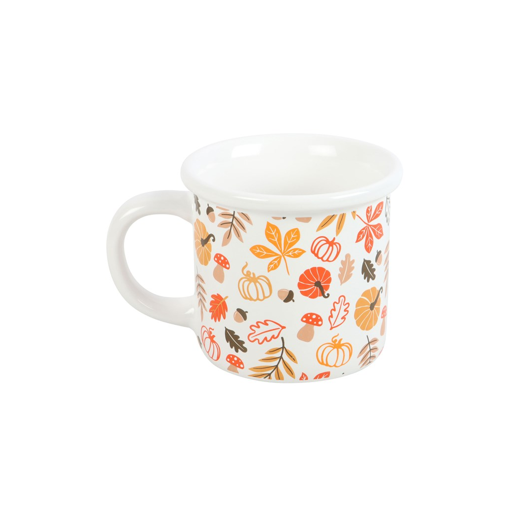 Autumn Leaves and Pumpkins Mug N/A
