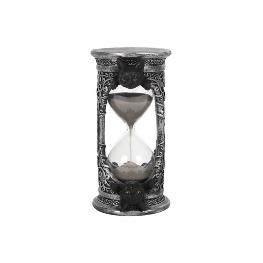 17cm Black Cat Hourglass Timer N/A