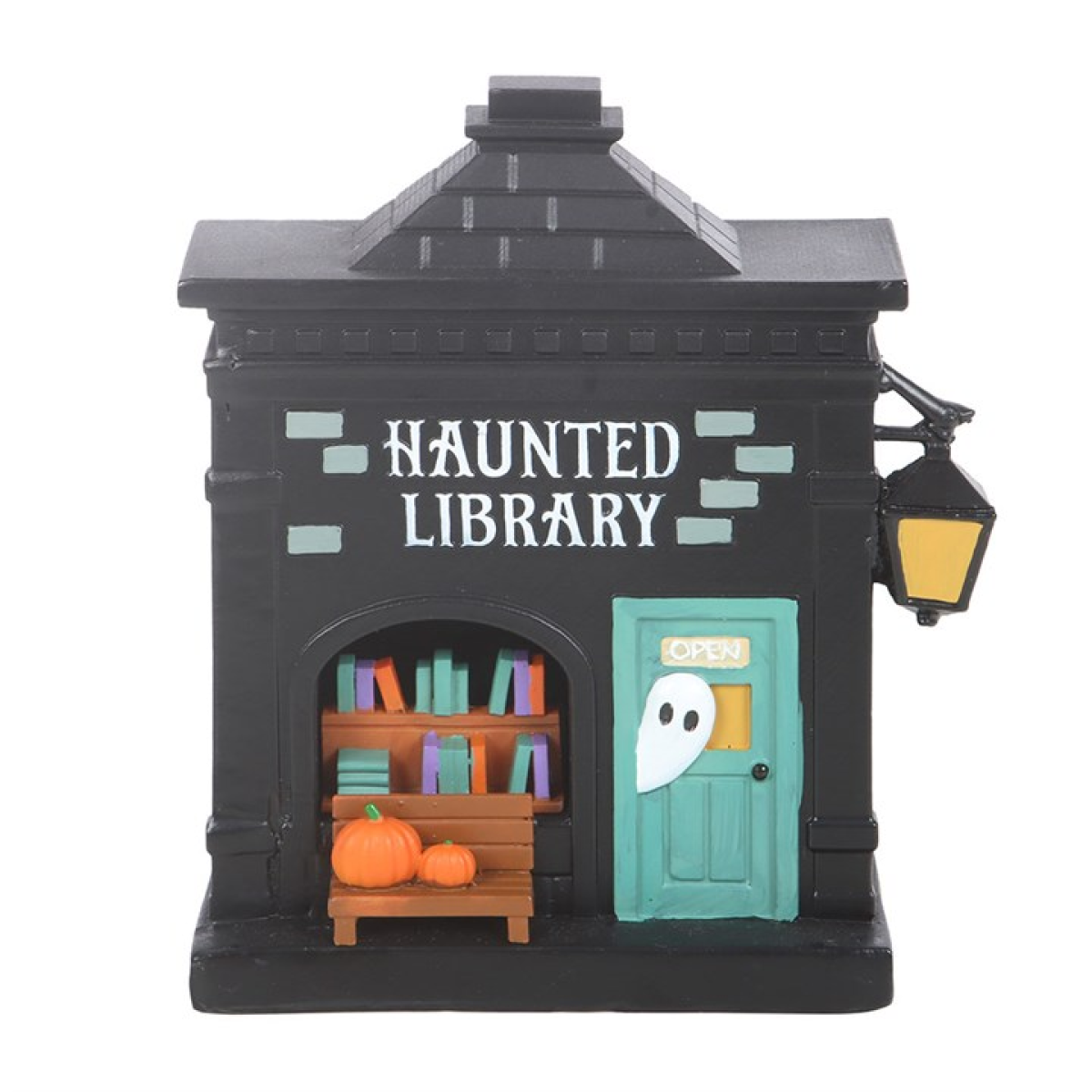Haunted Library LED Light Up Decoration N/A