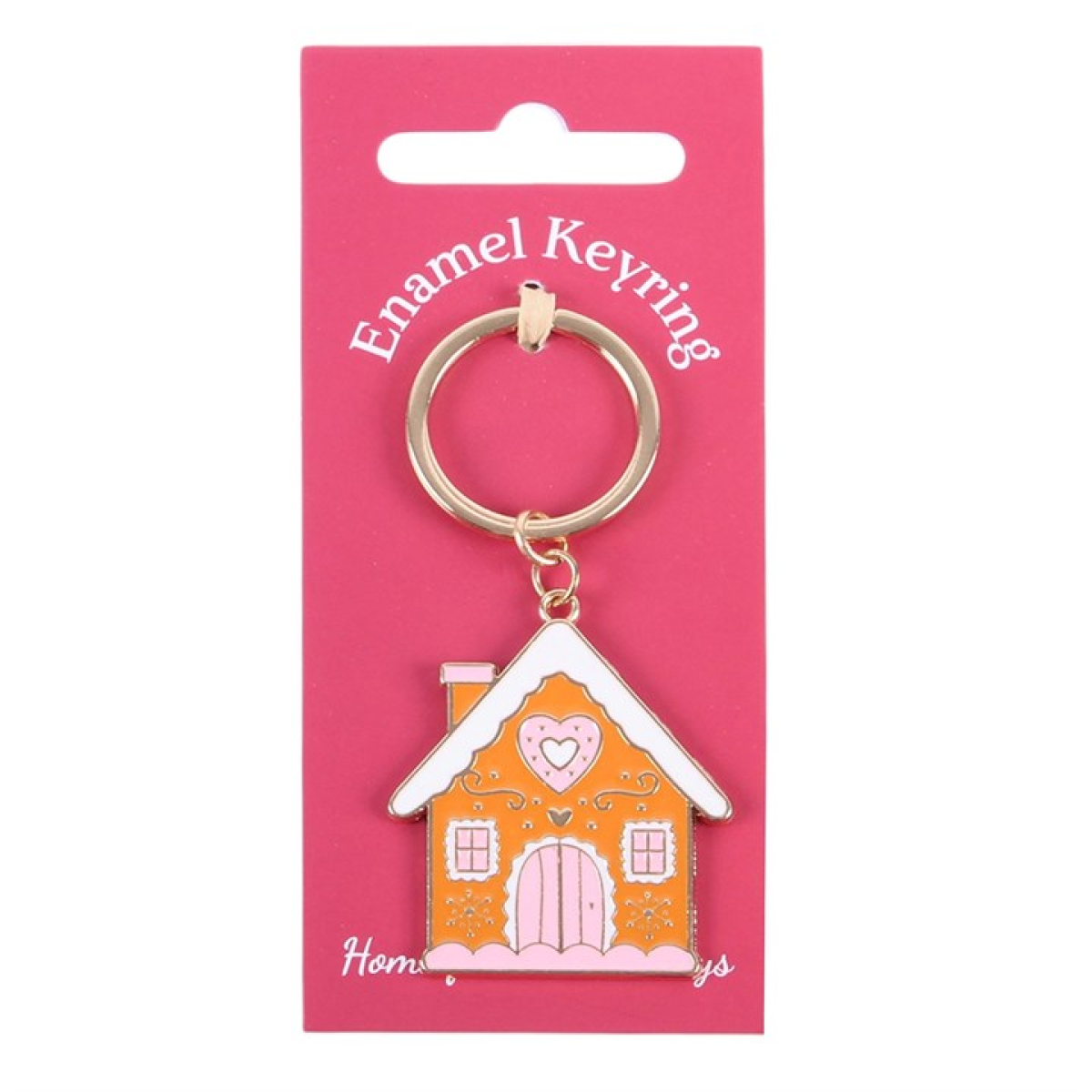 Gingerbread House Keyring N/A
