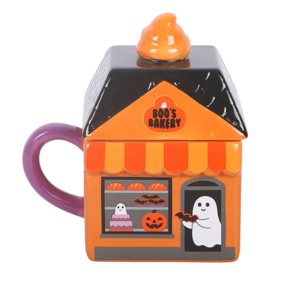 Boo's Bakery Lidded Mug N/A