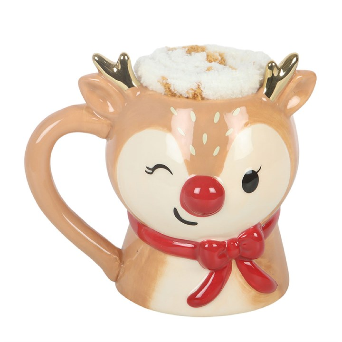 Ruby the Reindeer Mug and Socks Set N/A