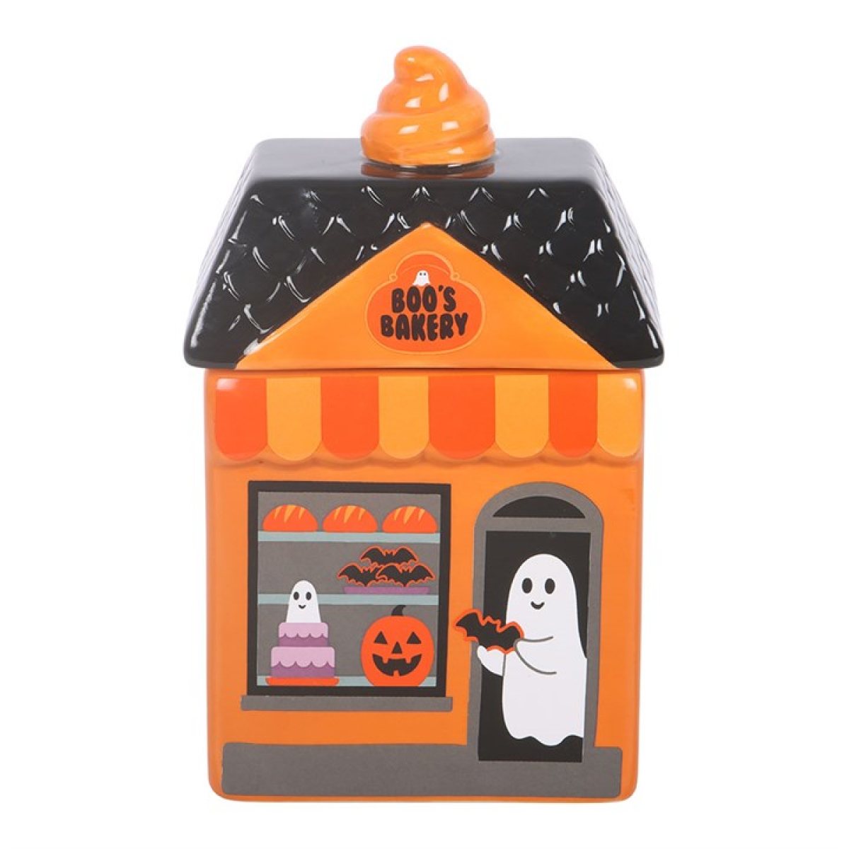 Cute spooky bakery oil burner with ghost detail