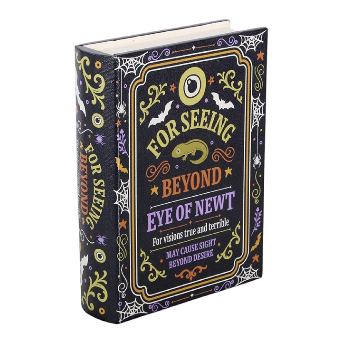 Eye of Newt Spell Book Shaped Storage Box N/A