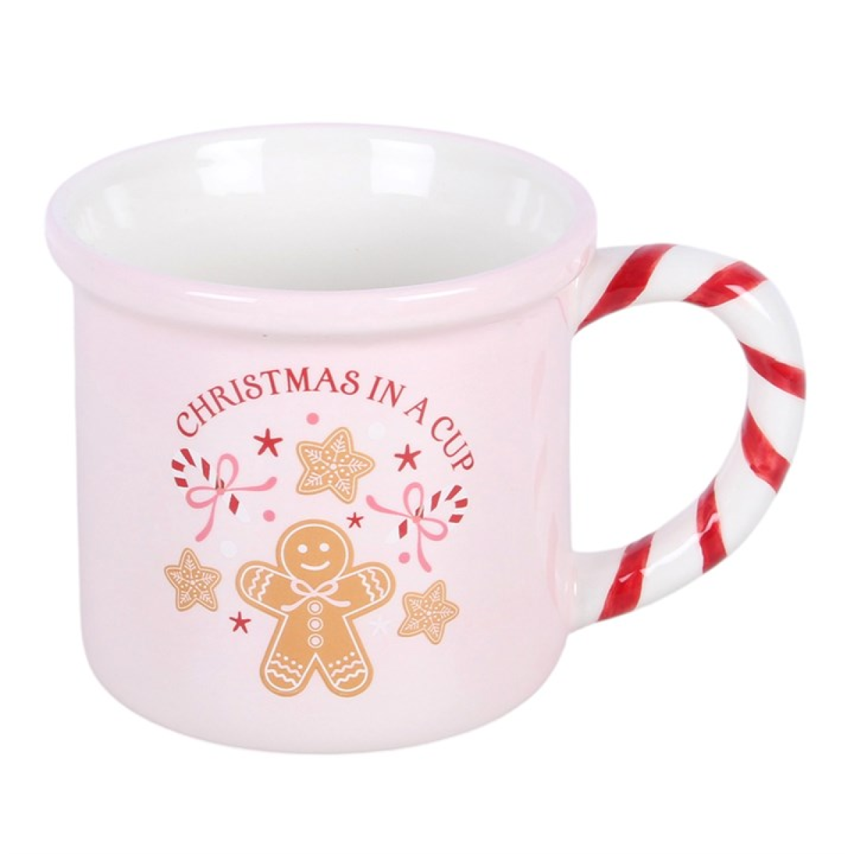 Pink Christmas in a Cup Mug N/A