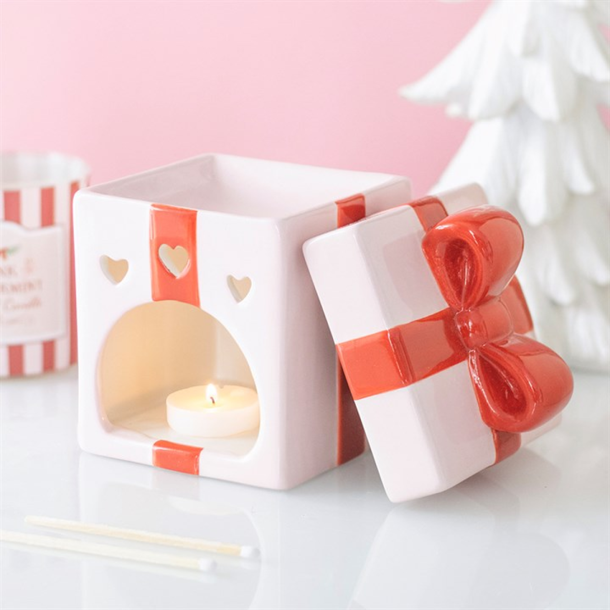 Pink Present Oil Burner N/A